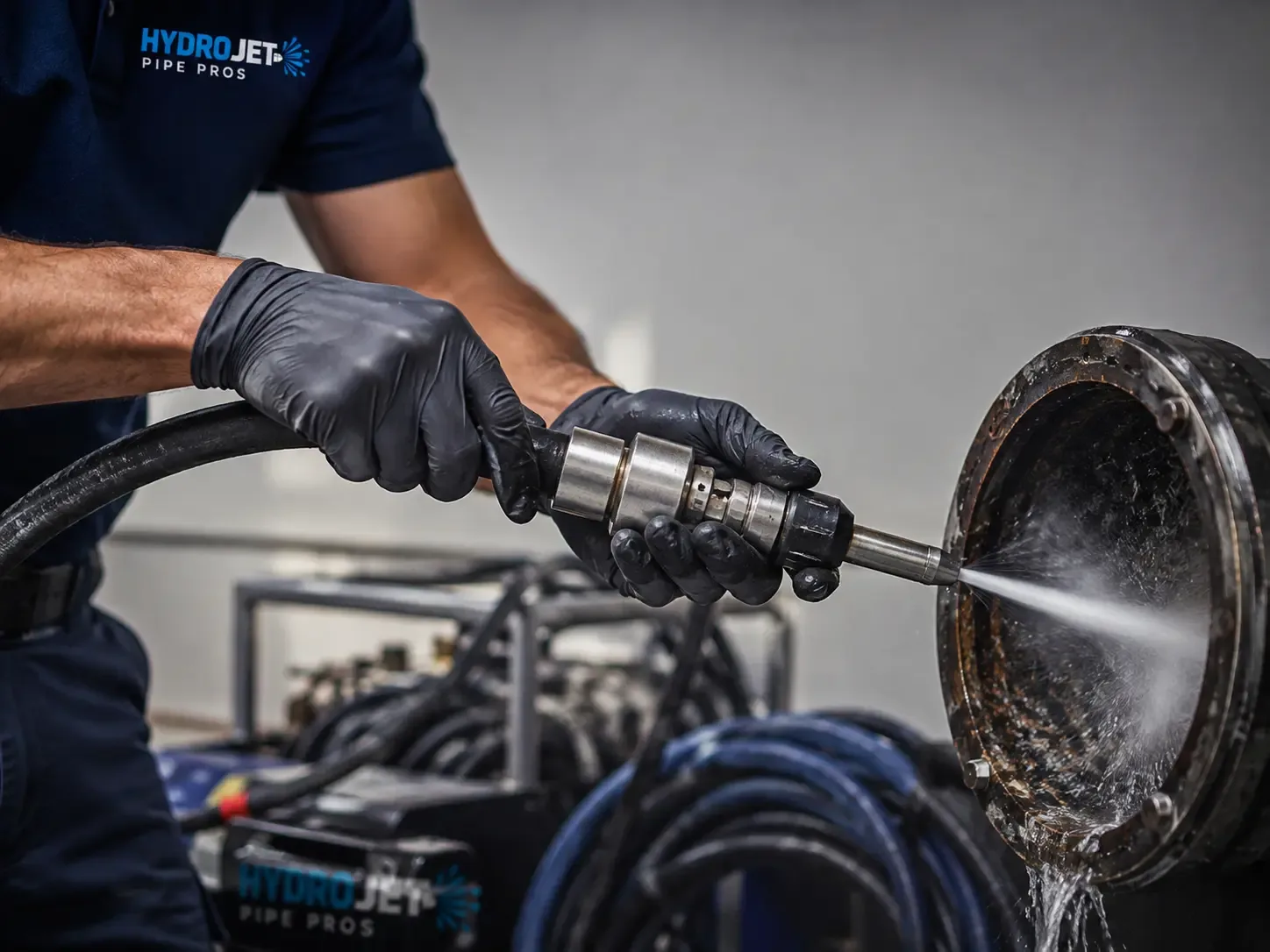 Hydro Jet Pipe Descaling in Keiser, AR
